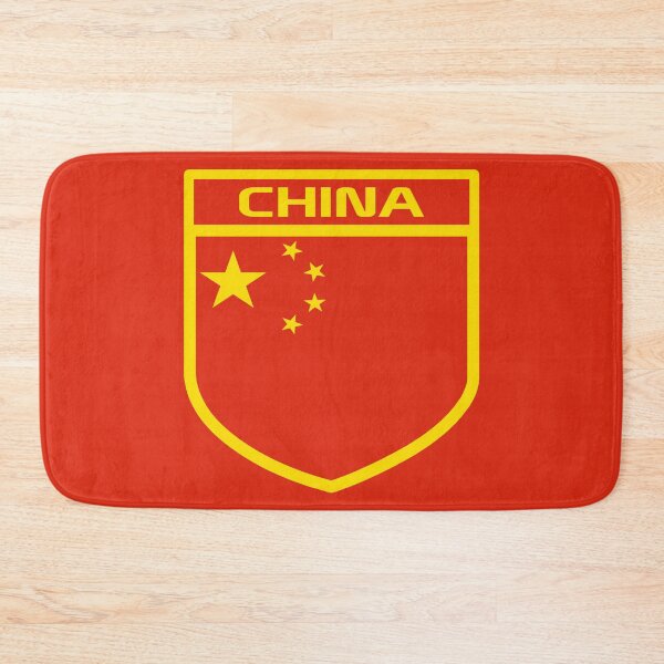 Item preview, China Flag Badge designed and sold by Cestus.