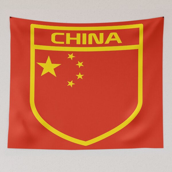 Artikelvorschau, China-Flaggenabzeichen entworfen und verkauft von Cestus.