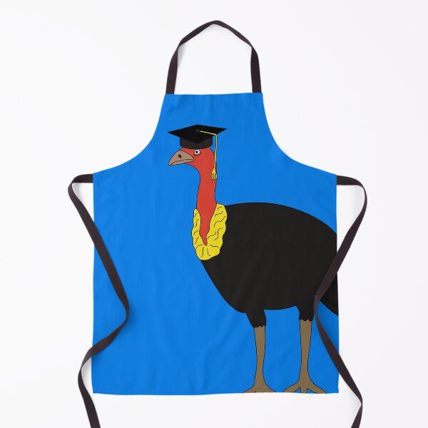 Item preview, Brush Turkey Full Time Graduate on Blue designed and sold by Digitaldingo.