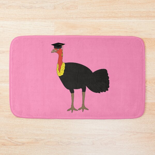 Item preview, Brush Turkey Full Time Graduate on Pink designed and sold by Digitaldingo.