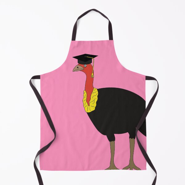 Item preview, Brush Turkey Full Time Graduate on Pink designed and sold by Digitaldingo.