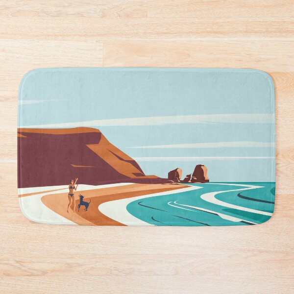 Item preview, California Beach poster  designed and sold by Arctic frame studio.