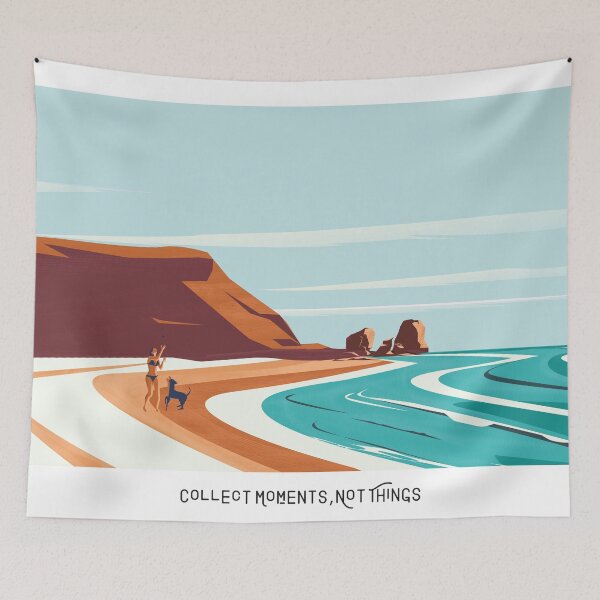 Item preview, California Beach poster  designed and sold by Arctic frame studio.
