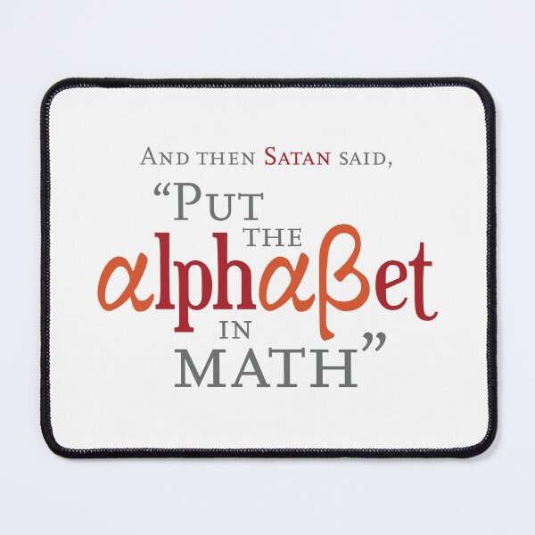 Item preview, Put the alphabet in math... designed and sold by Sry-Not-Sry.