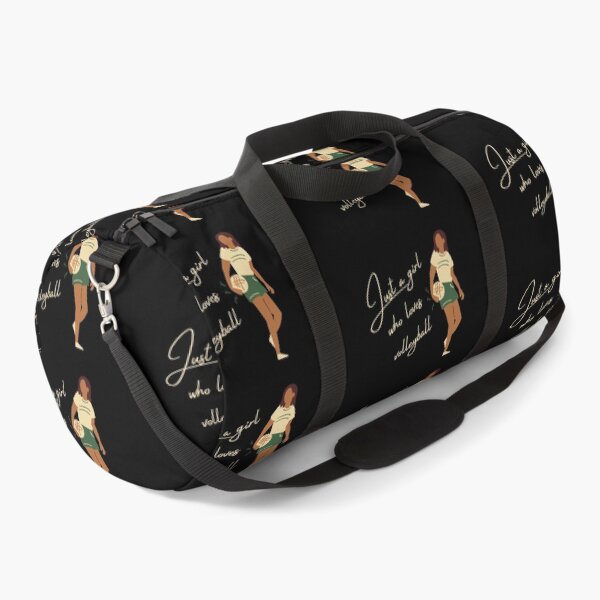 Just a girl who loves volleyball Duffle Bag