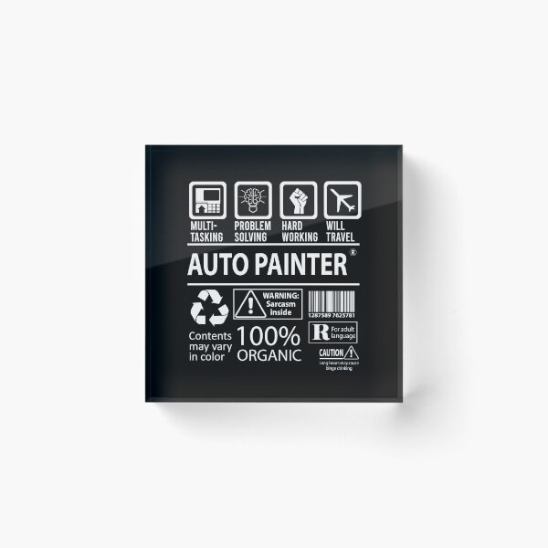 Item preview, Auto Painter T Shirt - MultiTasking Certified Job Gift Item Tee designed and sold by andahanson.