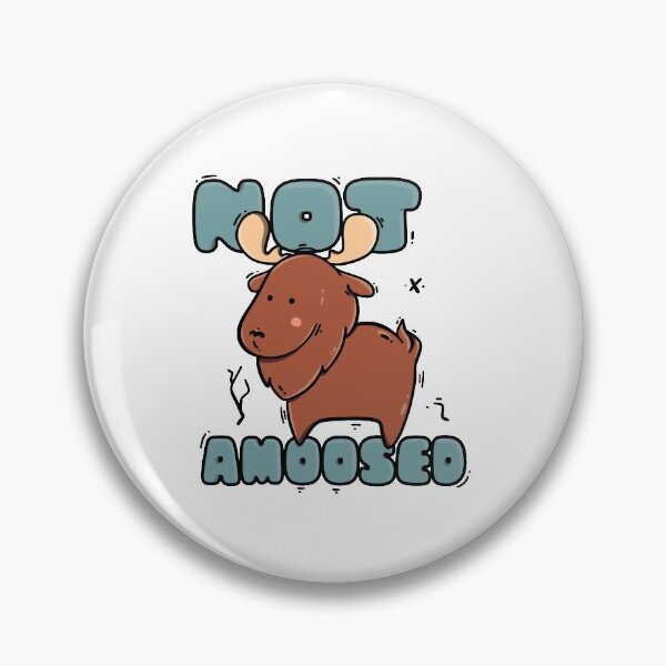 Item preview, Not amoosed - Pun designed and sold by Amedeea Art.