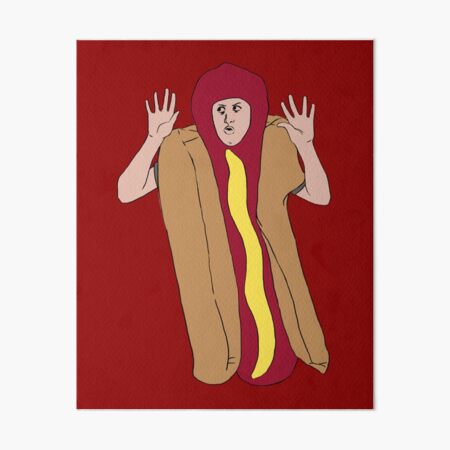 Artikel-Vorschau von ich denke du solltest gehen. zufälliges Hot-Dog-Kostüm, designt und verkauft von HeadyteesUSA.