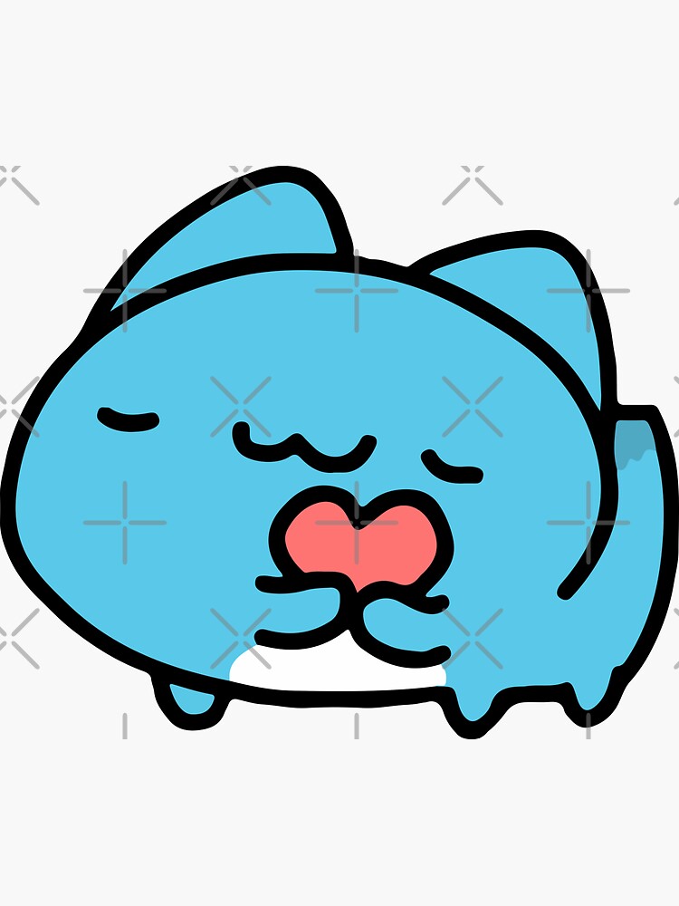 "Love Cat Bugcat Capoo bug cat" Sticker for Sale by devilyass