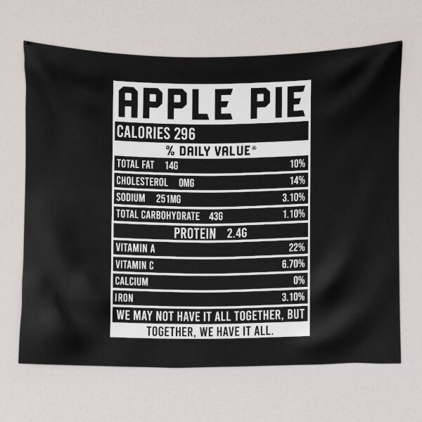 Item preview, Apple Pie Thanksgiving Dinner Shirt, Nutrition Facts Shirt, Family Dinner Shirt, Thanksgiving Dinner Shirt, Apple Pie Nutrition Shirt designed and sold by aymob.