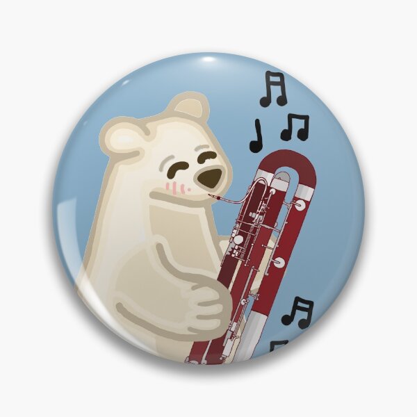 Item preview, Contrabassoon Polar Bear designed and sold by SquishyFishies .