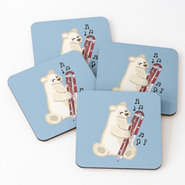 Item preview, Contrabassoon Polar Bear designed and sold by SquishyFishies .
