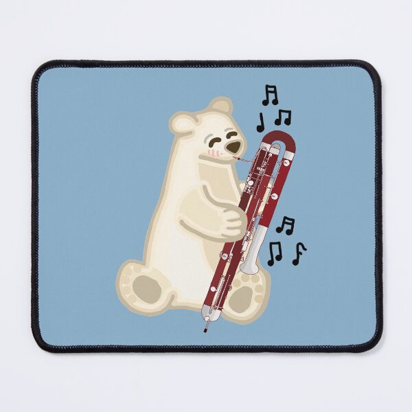 Item preview, Contrabassoon Polar Bear designed and sold by SquishyFishies .