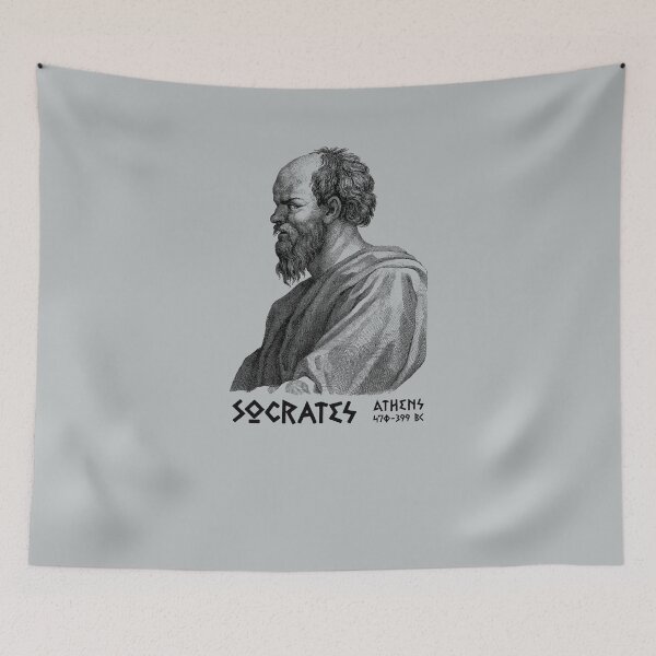 Item preview, Socrates Greek philosopher designed and sold by angelisart.