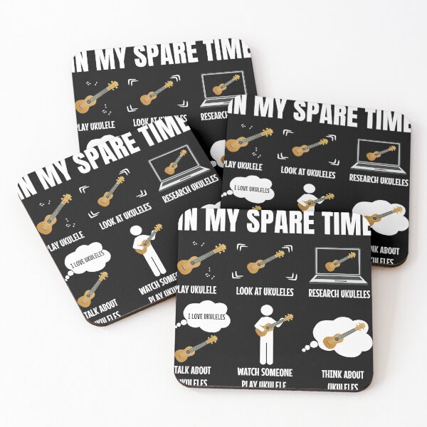 Item preview, Things I Do In My Spare Time Ukulele Player designed and sold by AaronWeedo.
