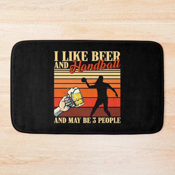 Item preview, I Like Beer And Sport Vintage Handball designed and sold by AletacStore.
