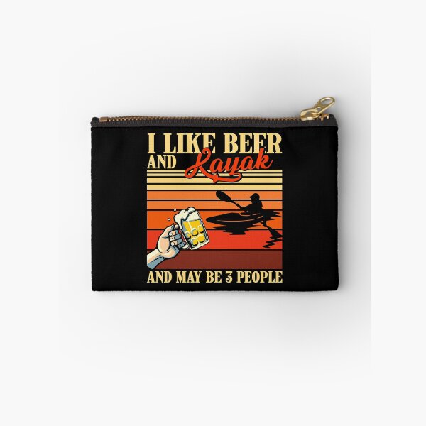 Item preview, I Like Beer And Sport Vintage Kayak designed and sold by AletacStore.