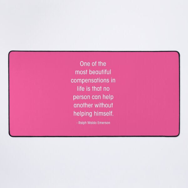 Item preview, One of the most beautiful Ralph Waldo Emerson Quote designed and sold by corbrand.