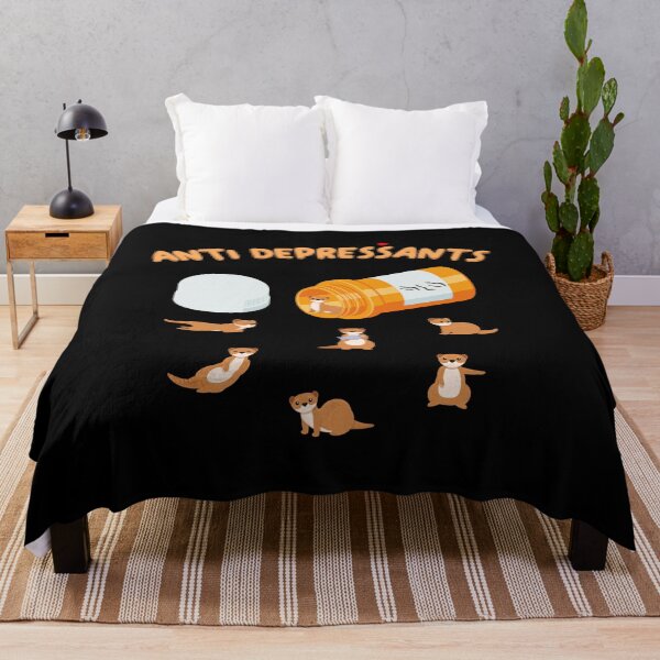 Item preview, Antidepressants Otter Sea Otter Lover designed and sold by GoZayaan.
