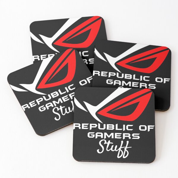 Item preview, Asus Rog Republic Of Gamers Stuff Essential T-Shirt.png designed and sold by JohnPasquini.