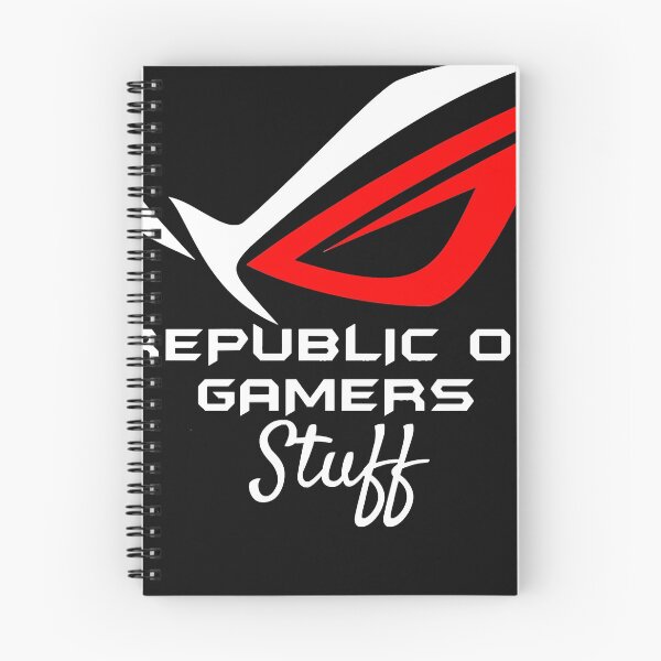 Item preview, Asus Rog Republic Of Gamers Stuff Essential T-Shirt.png designed and sold by JohnPasquini.