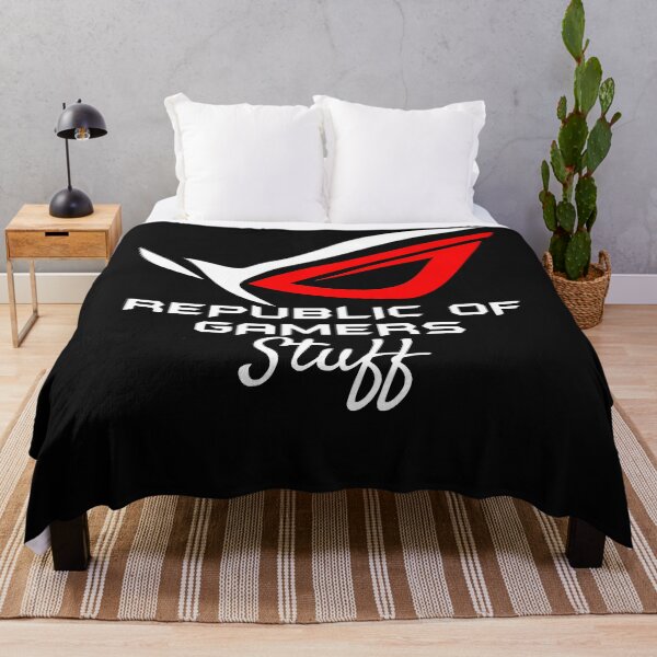 Item preview, Asus Rog Republic Of Gamers Stuff Essential T-Shirt.png designed and sold by JohnPasquini.