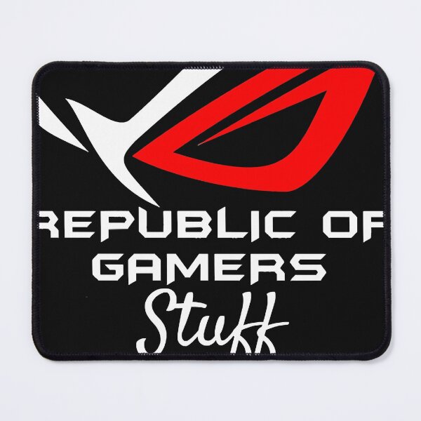 Item preview, Asus Rog Republic Of Gamers Stuff Essential T-Shirt.png designed and sold by JohnPasquini.