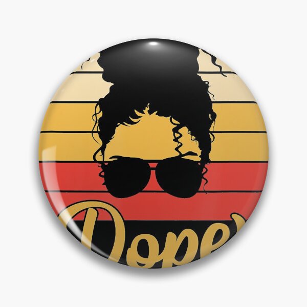 Item preview, Unapologetically Dope - Black Woman Afro Black History designed and sold by AaronWeedo.