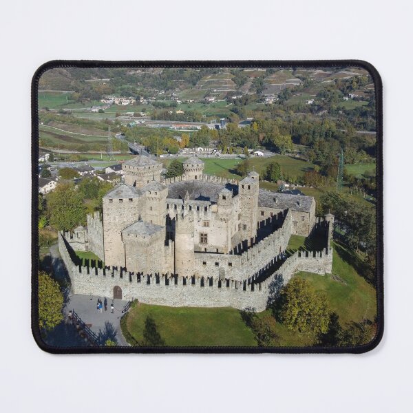 Item preview, The castle of Fenis designed and sold by pietrofoto.
