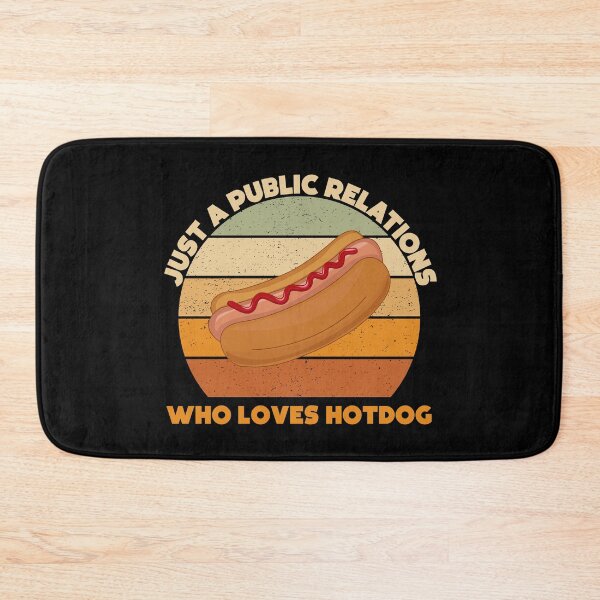 Item preview, just a public relations who loves hotdog, funny hotdog lover public relations job title, manager , specialist , officer designed and sold by SGS-.