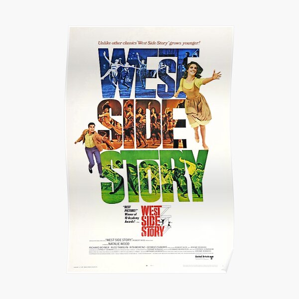 West Side Story Poster By Margahawk Redbubble