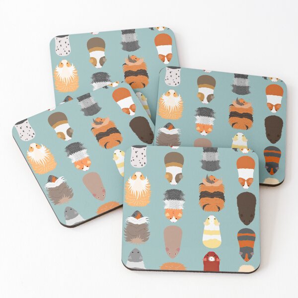 Item preview, Different Color Guinea Pigs  designed and sold by WillaldShop.