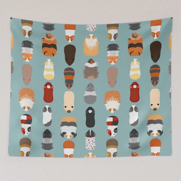 Item preview, Different Color Guinea Pigs  designed and sold by WillaldShop.