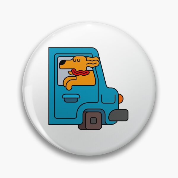 Item preview, dog driving a car designed and sold by Zaibo.