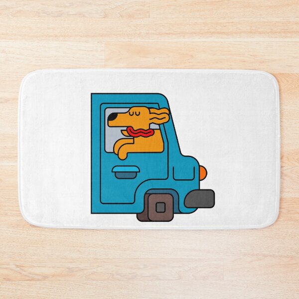 Item preview, dog driving a car designed and sold by Zaibo.