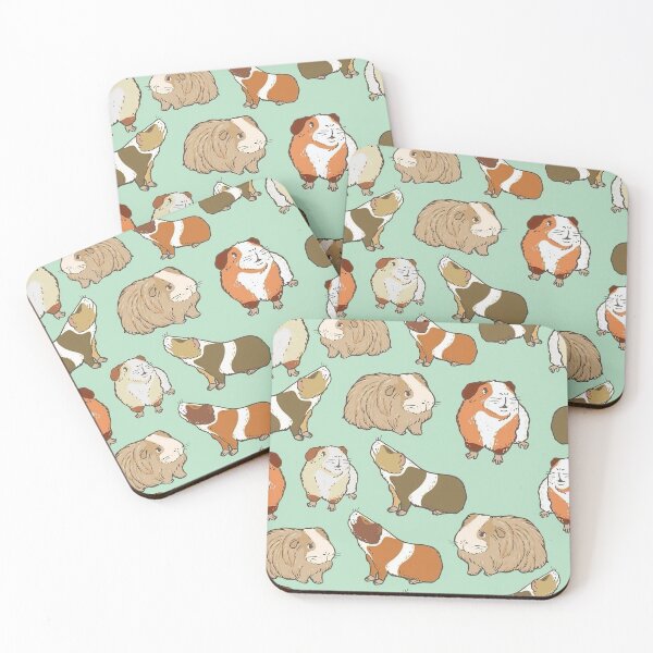 Item preview, Cute Guinea Pigs On Green designed and sold by WillaldShop.