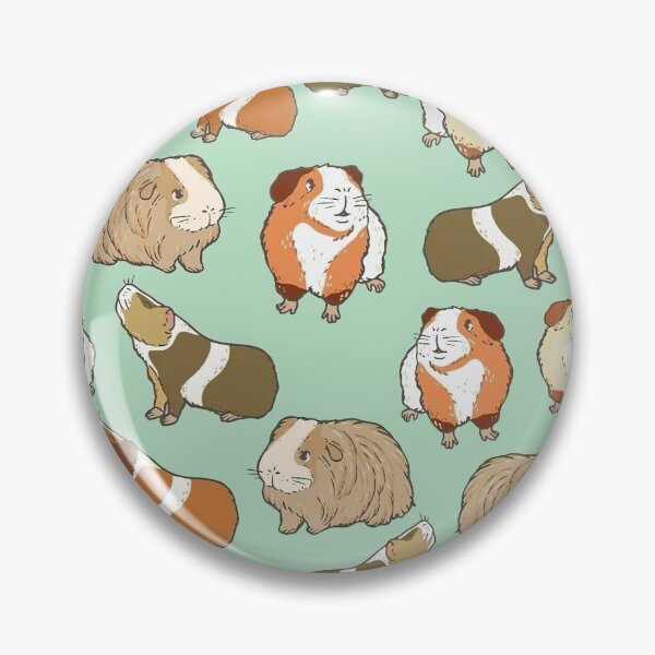 Item preview, Cute Guinea Pigs On Green designed and sold by WillaldShop.