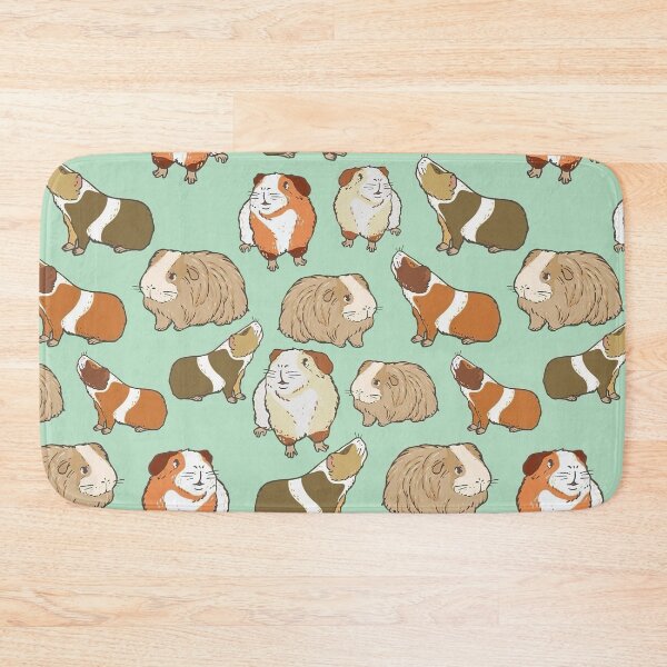 Item preview, Cute Guinea Pigs On Green designed and sold by WillaldShop.