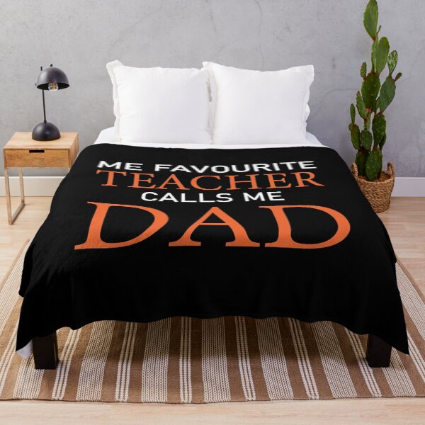 Item preview, Me Favourite Teacher Calls Me Dad designed and sold by AuroraApparel.