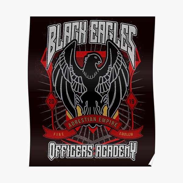 Black Eagles Crest - Fire Emblem T-Shirts