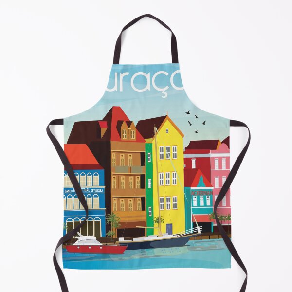 Item preview, Curacao Curaçao island poster designed and sold by Arctic frame studio.