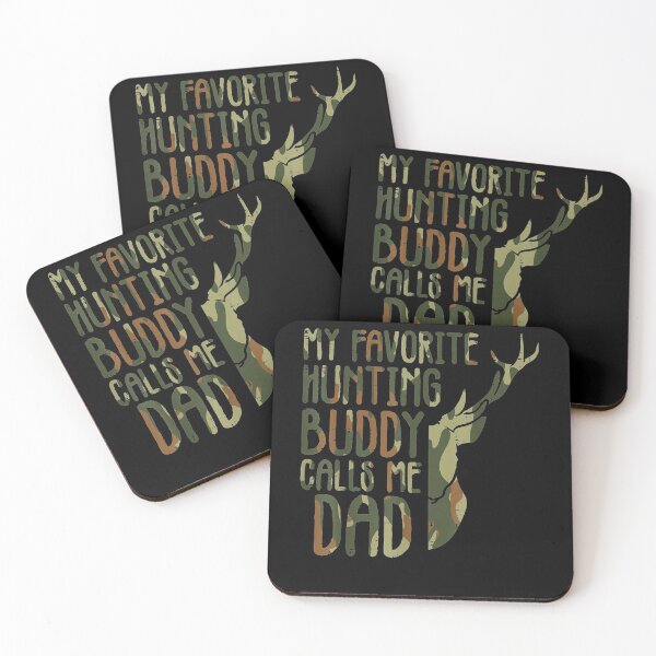 Item preview, Camo Hunting Buddy Calls Me Dad Deer Hunter Dad Men designed and sold by ScottSlade.