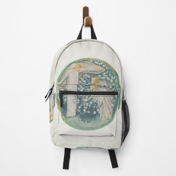 Item preview, White Garden Sir Edward Burne Jones painting designed and sold by UsedToBeStatue.