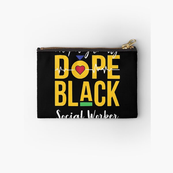 Item preview, Unapologetically Dope Black Social Worker Heartbeat designed and sold by AaronWeedo.