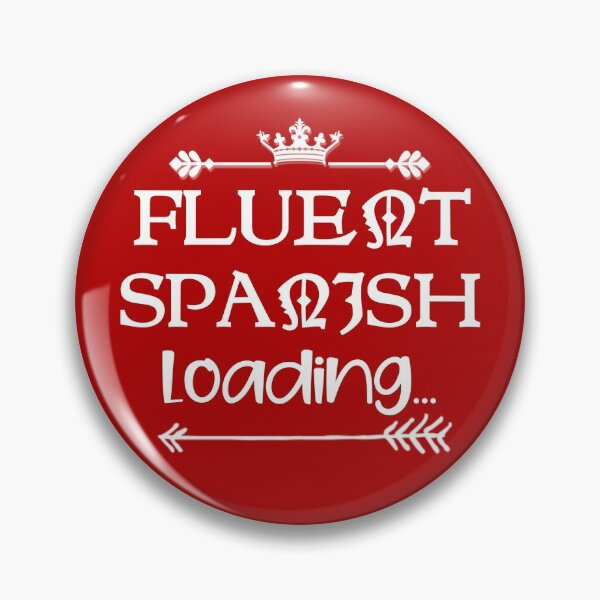 Item preview, Fluent Spanish Loading White Text Premium designed and sold by Design-Maniya.