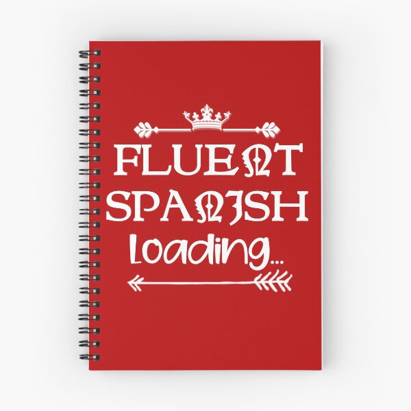 Item preview, Fluent Spanish Loading White Text Premium designed and sold by Design-Maniya.