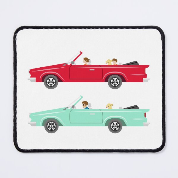 Item preview, dog driving a car designed and sold by Zaibo.