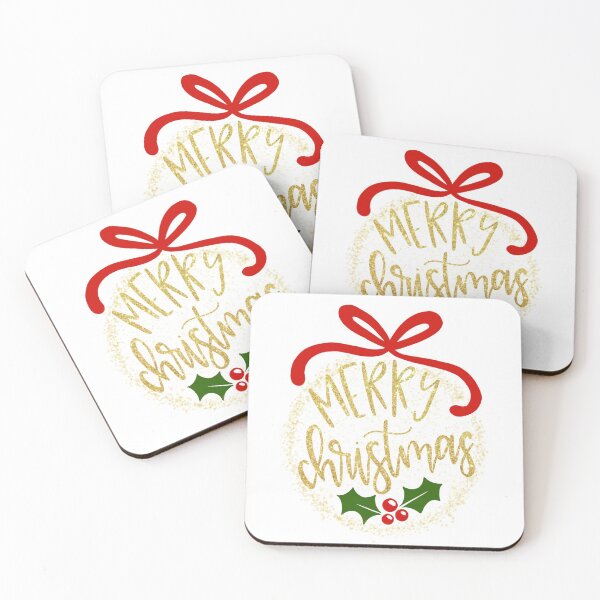 Item preview, Merry Christmas Ornament  designed and sold by marleesmarkings.