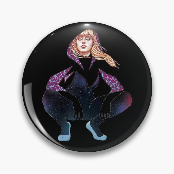 Artikelvorschau, Spider-Gwen-Crouch-Grafik mit Cutout entworfen und verkauft von salvawalte.