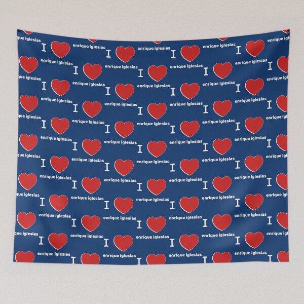 Item preview, I Love Enrique Iglesias   designed and sold by HimalayaHill.